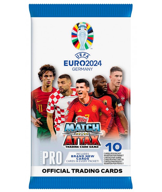 Topps Match Attax UEFA EURO 2024 PREMIUM PRO kaardipakk